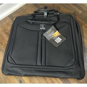 Zegur Premium Black Carry-On Garment Bag Black New With Tags Travel Luggage